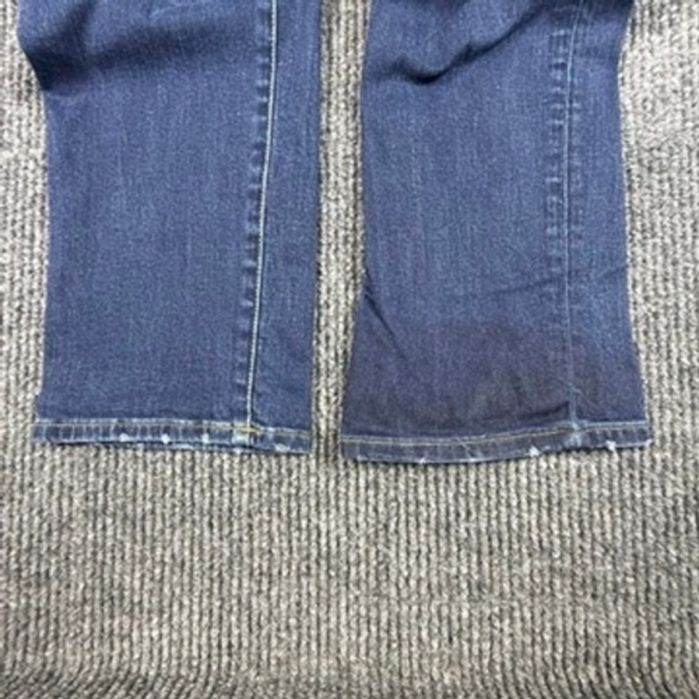 American Eagle Slim Straight Airflex+ Mens Blue Jeans 36x34 Dark Wash 4871 View 3